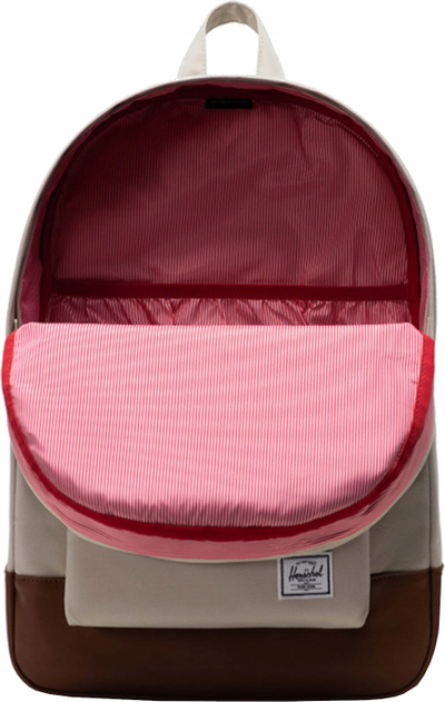 Çantë shpine Herschel Supply Co Heritage, 15", poliestër, bezhë