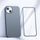 Mbrojtëse telefoni Joyroom JR-BP927 për iPhone 13, set 360°, me xham të temperuar, gri e errët