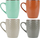 Set filxhanësh qeramikë Vilde, 400 ml, 4 copë, shumëngjyrëshe