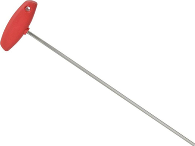 Çelës L me dorezë T Wiha 00919 334, 5.0 x 350 mm, i kuq