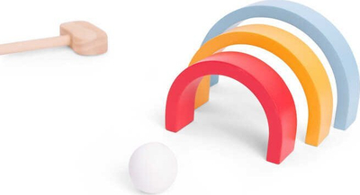 Lojë golfi BS Toys, prej druri, shumëngjyrëshe
