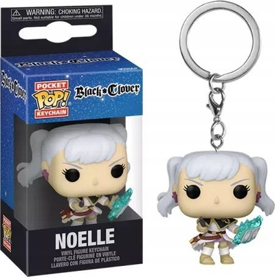 Varëse çelësash Funko POP Keychain Black Clover Noelle, për koleksion, shumëngjyrëshe