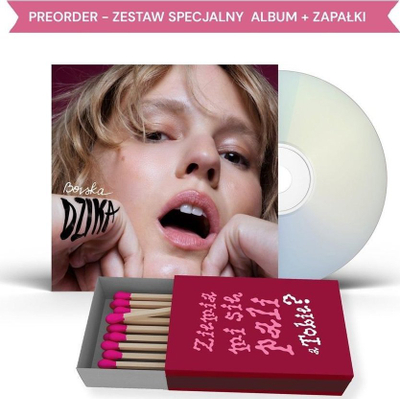 CD Muzikore Bovska Dzika, album studio, 12 këngë, e re në fletë mbrojtëse