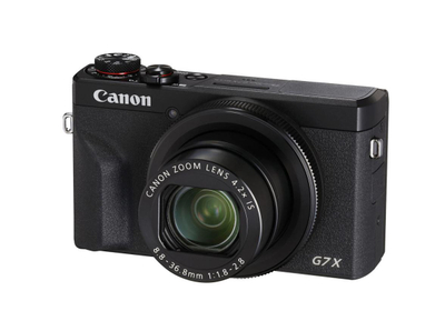 Aparat fotografik Canon PowerShot G7 X Mark III, 20.1MP, 4K, me bateri rezervë