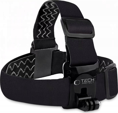 Mbajtëse koke për kamerë Tech-Protect GA100, për GoPro dhe DJI, e zezë