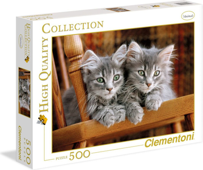 Set puzzle Clementoni, 500 elemente