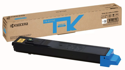 Ngjyrë për printer Kyocera TK-8115, cian