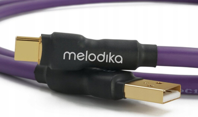 Kabllo USB Melodika MDUAC20, USB A në USB C, 2m, e zezë