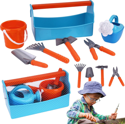 Set lodrash kopshti Magni TechnoK Garden Set, 7 pjesë, plastikë, shumëngjyrësh