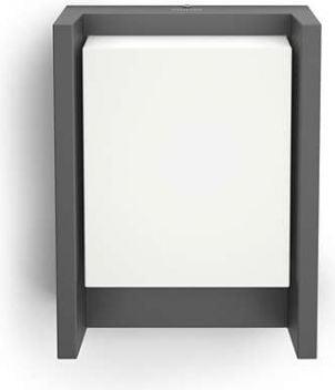 Надворешна ѕидна светилка Philips Arbour 16460/93/16, LED, IP44, антрацит