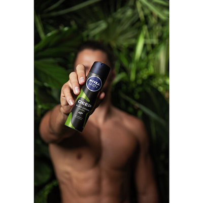 Antipersirant Nivea Men Deep Carbon Amazonia, 150 ml