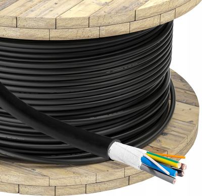 Kabllo karikimi EV Akyga AK-SC-E12, 5x6mm2 2x0.5mm2, 450/750V, 1m