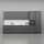 Kuzhinë IMMIGRAND SYSTEMS, Lineare, Graphite