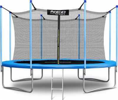 Trampolinë kopshti Neo-Sport me rrjetë të brendshme 404 cm