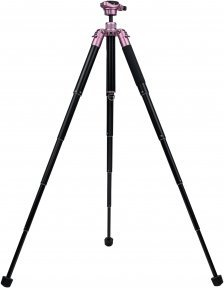 Tripod Fotopro Free-1, metal, me monopod, rozë