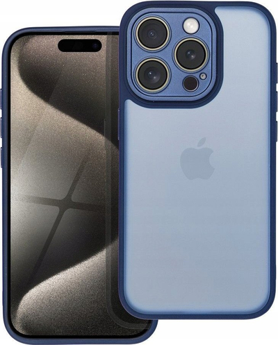 Mbulesë telefoni VARIETE për iPhone 16 Pro, mbrojtëse, blu navy