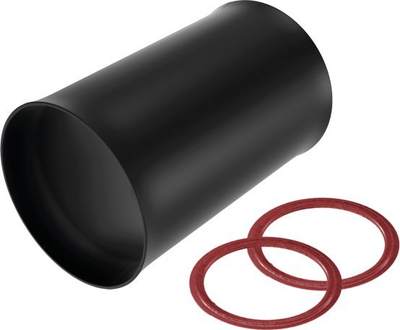 Двоен конектор за цевки Heatpex ARIA 75 mm, сет со 2 заптивки