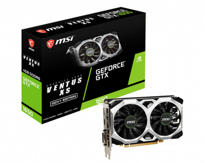 Графичка картичка MSI GeForce GTX 1650 D6 4G VENTUS XS OCV1, 4GB GDDR6