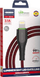 Kabllo USB Jellico KDS-90 Lightning, 3.1A, 1m, e kuqe