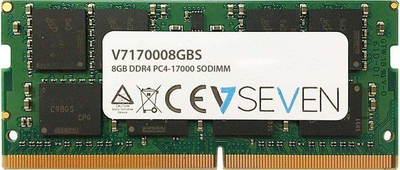 Ram V7 V7170008GBS, 8GB DDR4, 2133MHz SO-DIMM, e gjelbër