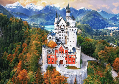 Puzzle Trefl Premium Plus Neuschwanstein Castle, 1000 copa, shumëngjyrësh