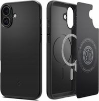 Mbulesë telefoni Spigen Thin Fit MagSafe, për iPhone 17, e zezë