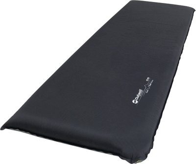 Tapet vetëfryrës për kamping Outwell Sleepin Single, 10 cm, poliester, i zi