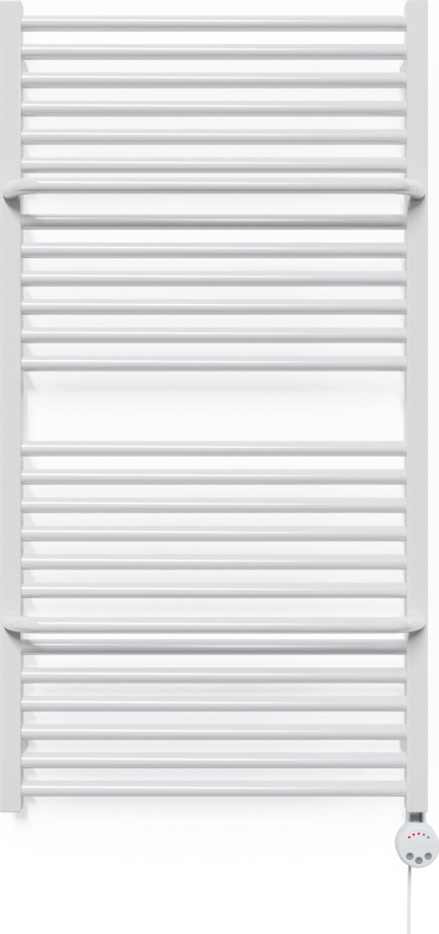 Ngrohës elektrik për peshqirë Terma Lima, 60 x 114 cm, MEG, i bardhë