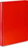 Dosje VauPe Wing File, A4, mbyllje me Velcro, e kuqe