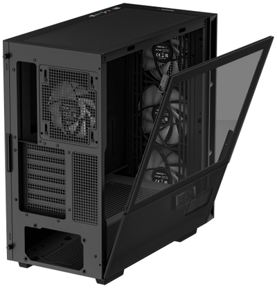 Kasë Deepcool CH560 Digital / MidT, e zezë
