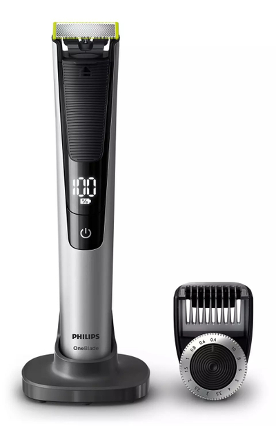 Makinë rroje Philips OneBlade Pro QP6520 / 20, e argjendtë