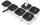 Shirit elektrik LogiLink LPS276U, 4 dalje, kabllo 1.5m, bardh e zi
