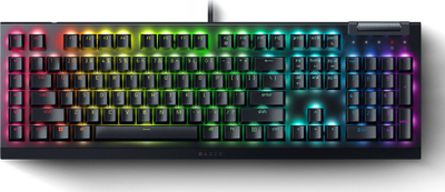 Tastierë gaming Razer BlackWidow V4, mekanike Green Switch, RGB, e zezë