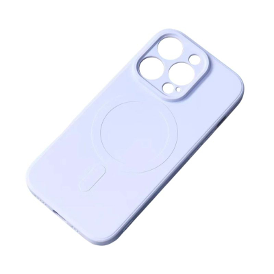 Маска за телефон Hurtel Samsung Galaxy A16 5G, силикон, MagSafe, светло сина