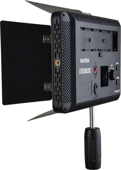 Dritë video LED Godox LED500LR-C, 504 LED, temperaturë e rregullueshme, e zezë