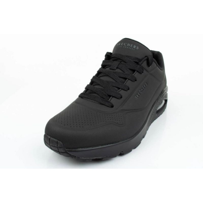 Atlete Skechers Uno M 52458 BBK, Skech Air, Air Cooled Memory Foam, të zeza