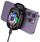 Ftohës telefoni Hoco GM16, ventilator gaming me kapëse, dritë LED RGB, i zi