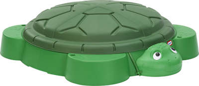 Rërëtharëse Little Tikes Turtle Sandbox 2.0, me kapak mbrojtës, plastike, jeshile