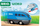 Lodër tren Brio World Pull Back Train, pa bateri, me magnet, blu
