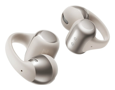 Безжични слушалки Shokz OpenEar, вистински безжични, блутут, сиви