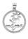 Pendant për varëse Moiss P0000835, i argjendtë