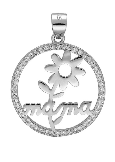Pendant për varëse Moiss P0000835, i argjendtë