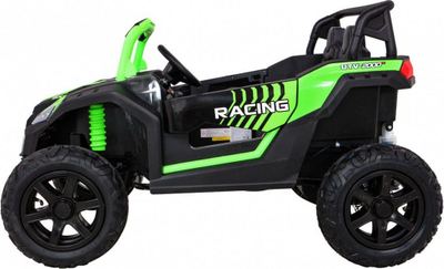 Makinë lodër me rrymë Buggy ATV Strong Green, 24V, me 2 ulëse, jeshile