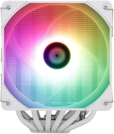 Ладилник за процесор Thermalright Peerless Assassin 120 White ARGB, две кули, 120mm, бел