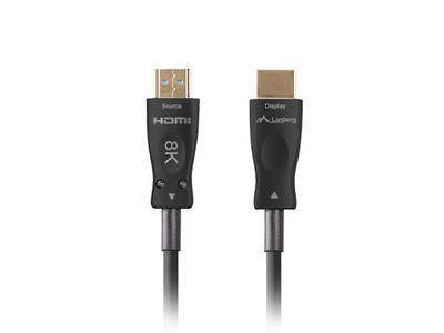 Kabllo HDMI Lanberg CA-HDMI-30FB-0300-BK, 30m, 8K, i zi