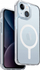 Kuti mbrojtëse Uniq Combat për iPhone 15 6.1", me MagSafe, transparente e bardhë