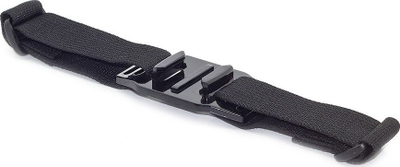 Rrip për helmetë MadMan Helmet Strap, për GoPro, i rregullueshëm, i zi