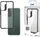 Këse telefoni 3mk Satin Armor Case+ për Samsung Galaxy S22+, e tejdukshme, me kornizë të zezë