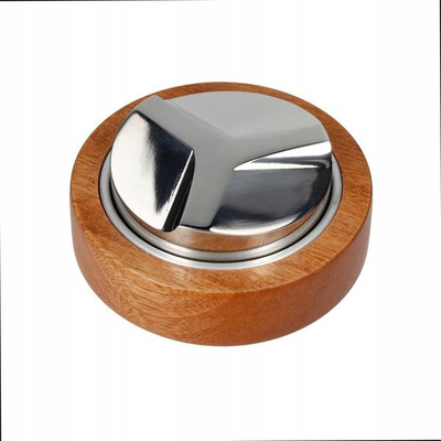 Mjet nivelues për kafe Motta Wood, 58 mm, dru, kafe