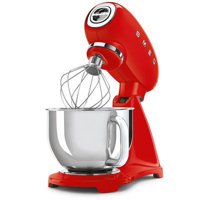 Mikser robot SMEG 50's Style SMF03RDEU, 800 W, 1L, i kuq